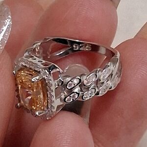 925 Sferling Silvsr AAA CZ's & Cirtine